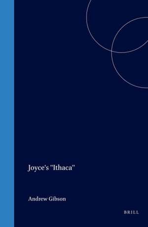 Joyce's ''Ithaca'' de Andrew Gibson