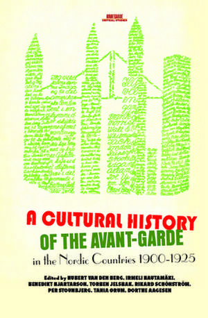 A Cultural History of the Avant-Garde in the Nordic Countries 1900-1925 de Hubert van den Berg