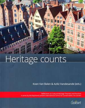 Heritage Counts de Koen Van Balen