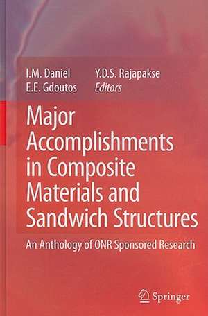 Major Accomplishments in Composite Materials and Sandwich Structures: An Anthology of ONR Sponsored Research de I. M. Daniel