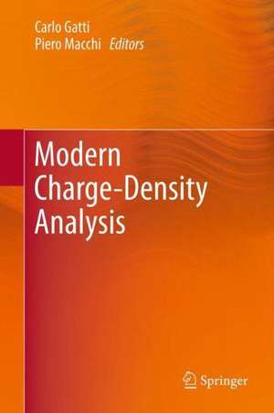 Modern Charge-Density Analysis de Carlo Gatti