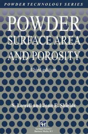 Powder Surface Area and Porosity de S. Lowell