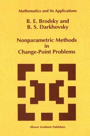 Nonparametric Methods in Change Point Problems de E. Brodsky