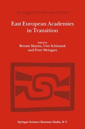 East European Academies in Transition de R. Mayntz