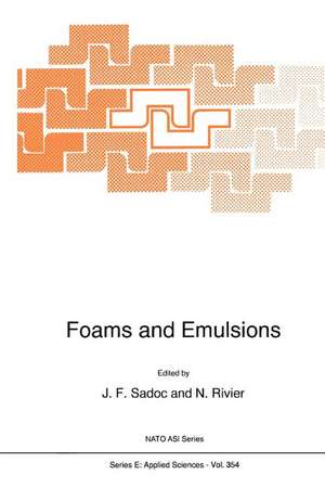 Foams and Emulsions de J.F. Sadoc