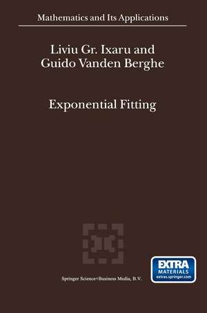 Exponential Fitting de Liviu Gr. Ixaru