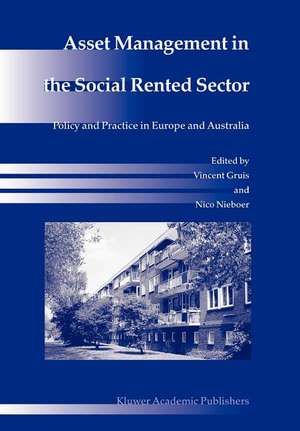 Asset Management in the Social Rented Sector: Policy and Practice in Europe and Australia de Vincent Gruis