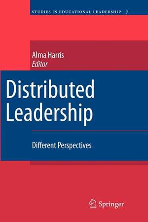 Distributed Leadership: Different Perspectives de Alma Harris