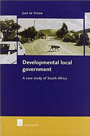 Developmental Local Government de Jaap De Visser