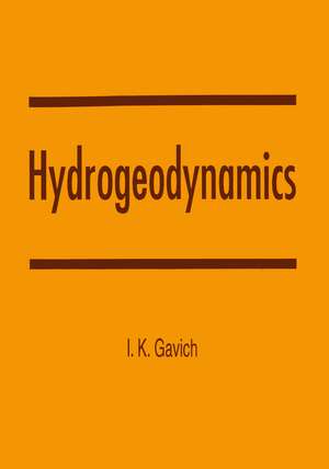 Hydrogeodynamics de I.K. Gavich