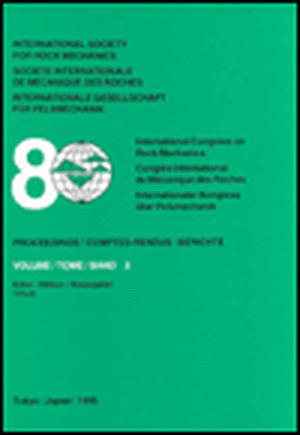 8th International Congress on Rock Mechanics, Volume 2: Proceedings / Comptes-Rendus / Berichte Tokyo, Japan, 25-30 September 1995, 3 Volumes de Fuji