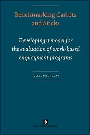 Benchmarking Carrots and Sticks de Julie Castonguay