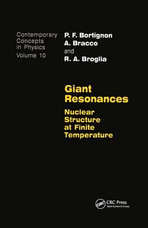 Giant Resonances de Bortignon