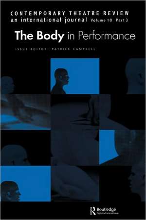 The Body in Performance de Patrick Campbell