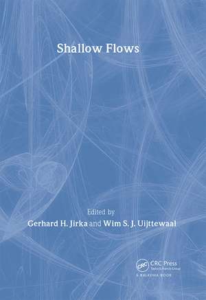 Shallow Flows: Research Presented at the International Symposium on Shallow Flows, Delft, Netherlands, 2003 de Gerhard H. Jirka