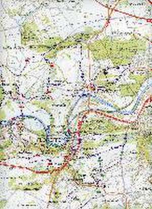 Floreffe 1 : 25 000 mit MTB / Radrouten