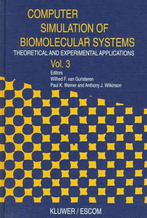 Computer Simulation of Biomolecular Systems: Theoretical and Experimental Applications de W. F. van Gunsteren