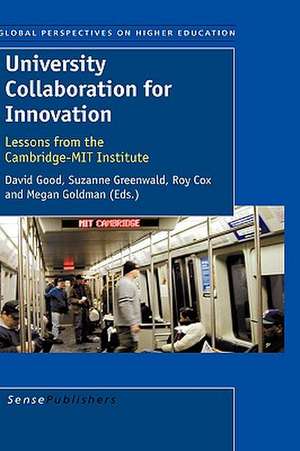 University Collaboration for Innovation de Roy Cox