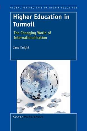 Higher Education in Turmoil: The Changing World of Internationalization de Jane Knight