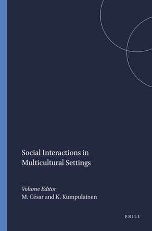 Social Interactions in Multicultural Settings de Margarida César