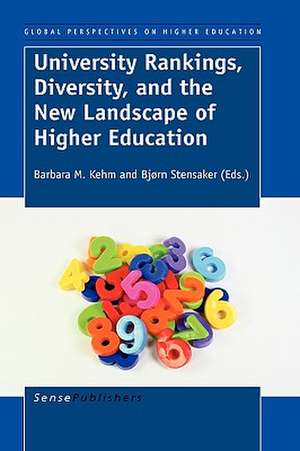 University Rankings, Diversity, and the New Landscape of Higher Education de Barbara M. Kehm