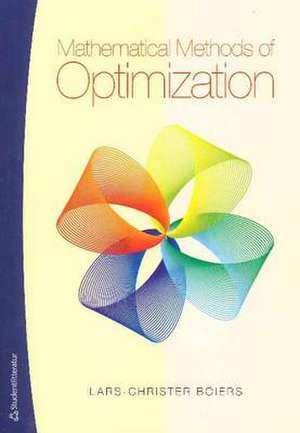 Mathematical Methods of Optimization de Lars-Christer Boiers