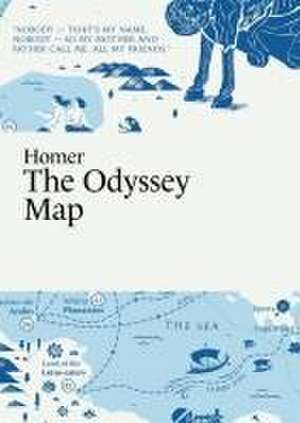 Homer: The Odyssey Map de Paris Grafik