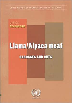 Unece Standard for Llama Alpaca Meat: Carcases and Parts de Bernan