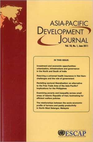 Asia-Pacific Development Journal, June 2011 de United Nations