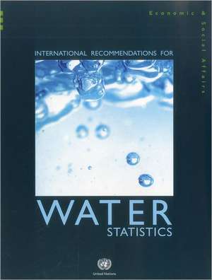 International Recommendations for Water Statistics de United Nations