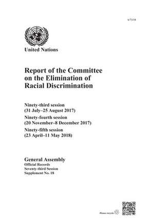 Report of the Committee on the Elimination of Racial Discrimination de United Nations