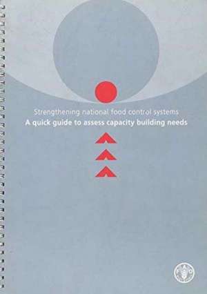 Strengthening National Food Control Systems: A Quick Guide to Assess Capacity Building Needs de Food and Agriculture Organization of the