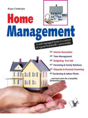 Home Management de Chatterjee Rupa