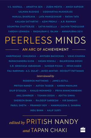 Peerless Minds: An Arc of Achievement de Pritish Nandy