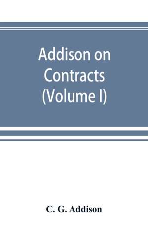 Addison on contracts de C. G. Addison