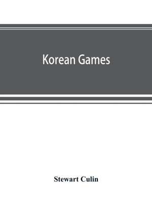 Korean games de Stewart Culin