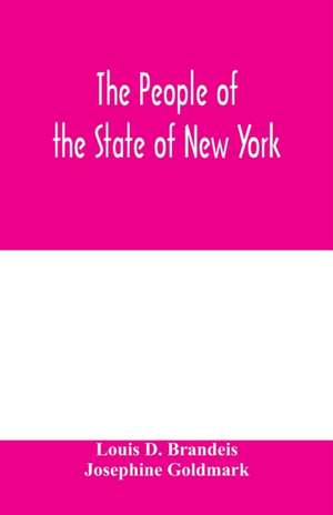 The people of the State of New York, respondent, against Charles Schweinler Press, a corporation, defendant-appellant. A summary of "facts of knowledge" submitted on behalf of the people de Louis D. Brandeis