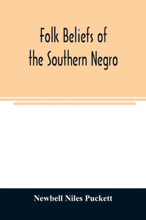 Folk beliefs of the southern Negro de Newbell Niles Puckett