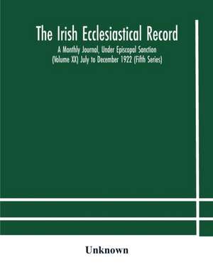 The Irish Ecclesiastical Record de Unknown
