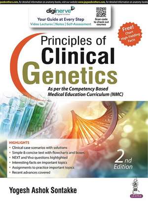 Principles of Clinical Genetics de Yogesh Ashok Sontakke