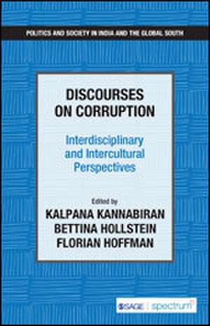 Discourses on Corruption: Interdisciplinary and Intercultural Perspectives de Kalpana Kannabiran