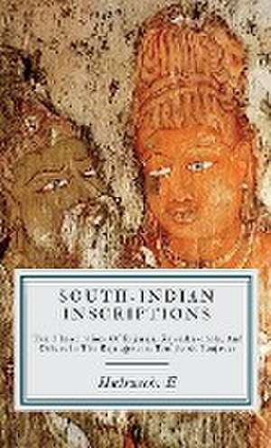 SOUTH-INDIAN INSCRIPTIONS de E. Hultzsch