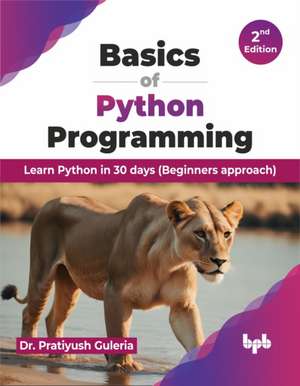 Basics of Python Programming de Pratiyush Guleria