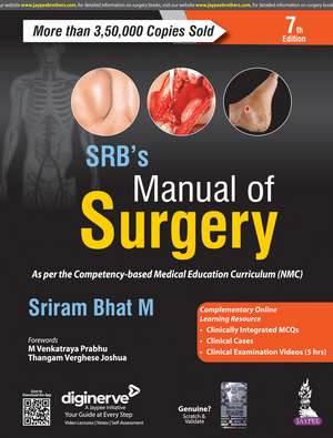 SRB's Manual of Surgery de Sriram Bhat M