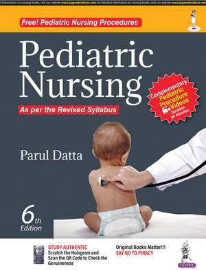 Pediatric Nursing de Parul Datta