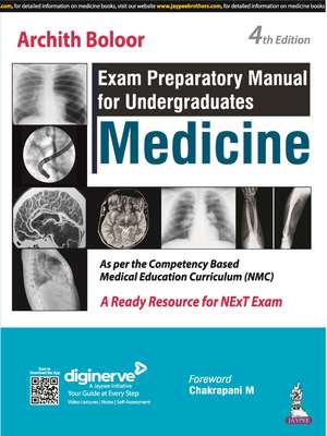 Exam Preparatory Manual for Undergraduates: Medicine de Archith Boloor