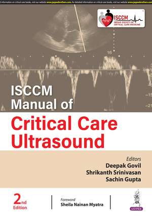 ISCCM Manual of Critical Care Ultrasound de Deepak Govil