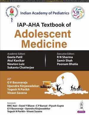 IAP-AHA Textbook of Adolescent Medicine de Geeta Patil