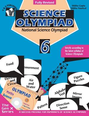 National Science Olympiad Class 6 (With CD) de Shikha Gupta