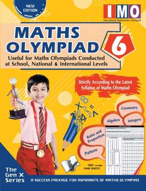 International Maths Olympiad Class 6 (With OMR Sheets) de Prasoon Kumar